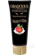 Oralicious Ultimate Oral Sex Cream 2oz - Peaches And Cream