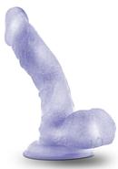 B Yours Sweet N` Hard 8 Dildo With Balls 7.25in - Clear