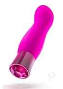 Oh My Gem Exclusive Rechargeable Silicone G-spot Vibrator -...